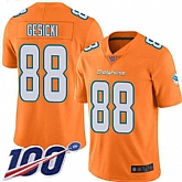 Nike Dolphins 88 Mike Gesicki Orange 100th Season Vapor Untouchable Limited Jersey Dzhi,baseball caps,new era cap wholesale,wholesale hats